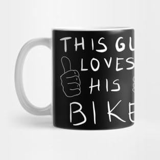 This guy loves his bike Mug